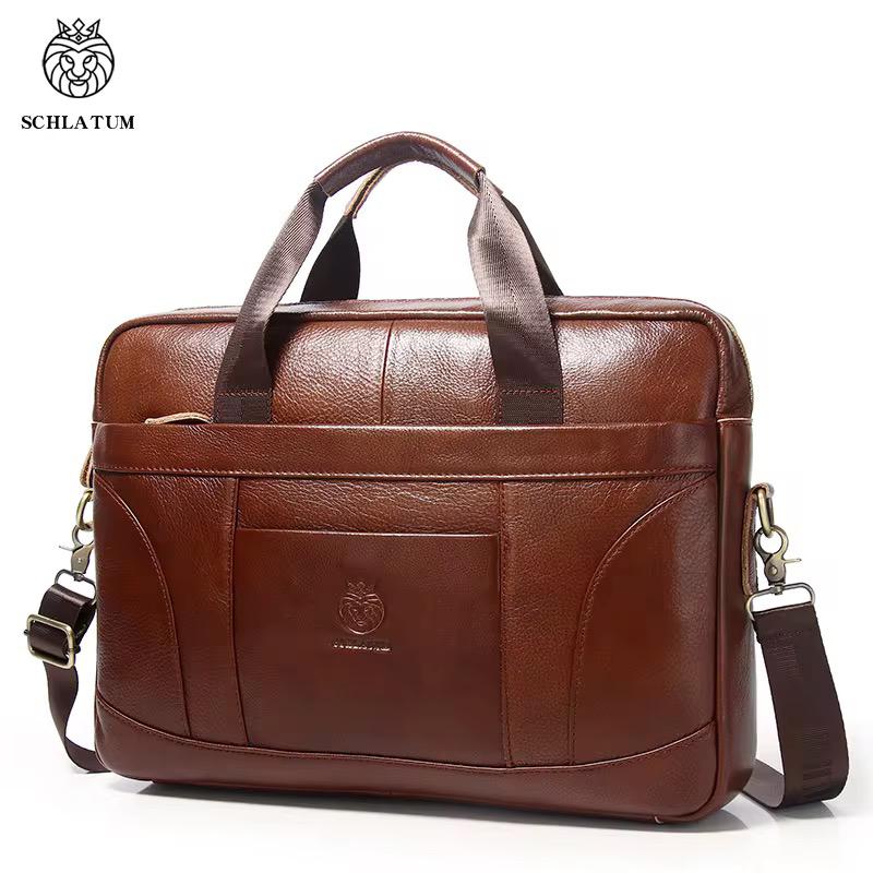Sacs en cuir véritable 15.7